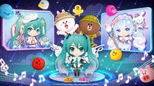 Line Bubble 2 Celebrates 16th Birthday of Hatsune Miku with a Collab Event Starting August 8